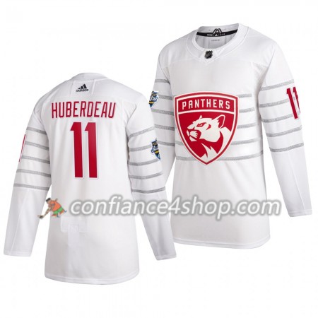 Adidas Maillot de Hockey Florida Panthers Jonathan Huberdeau 11 Blanc 2020 NHL All-Star Authentic - Homme